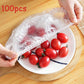 Disposable Food Cover Plastic Wrap - 100 Pcs